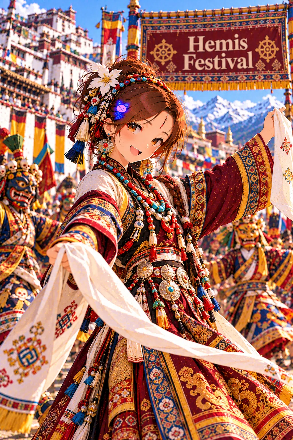 Tiny dressed for Hemis Festival